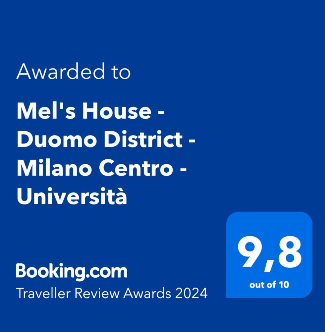"Mel'S House" - Duomo District - Milano Centro - Universita 外观 照片